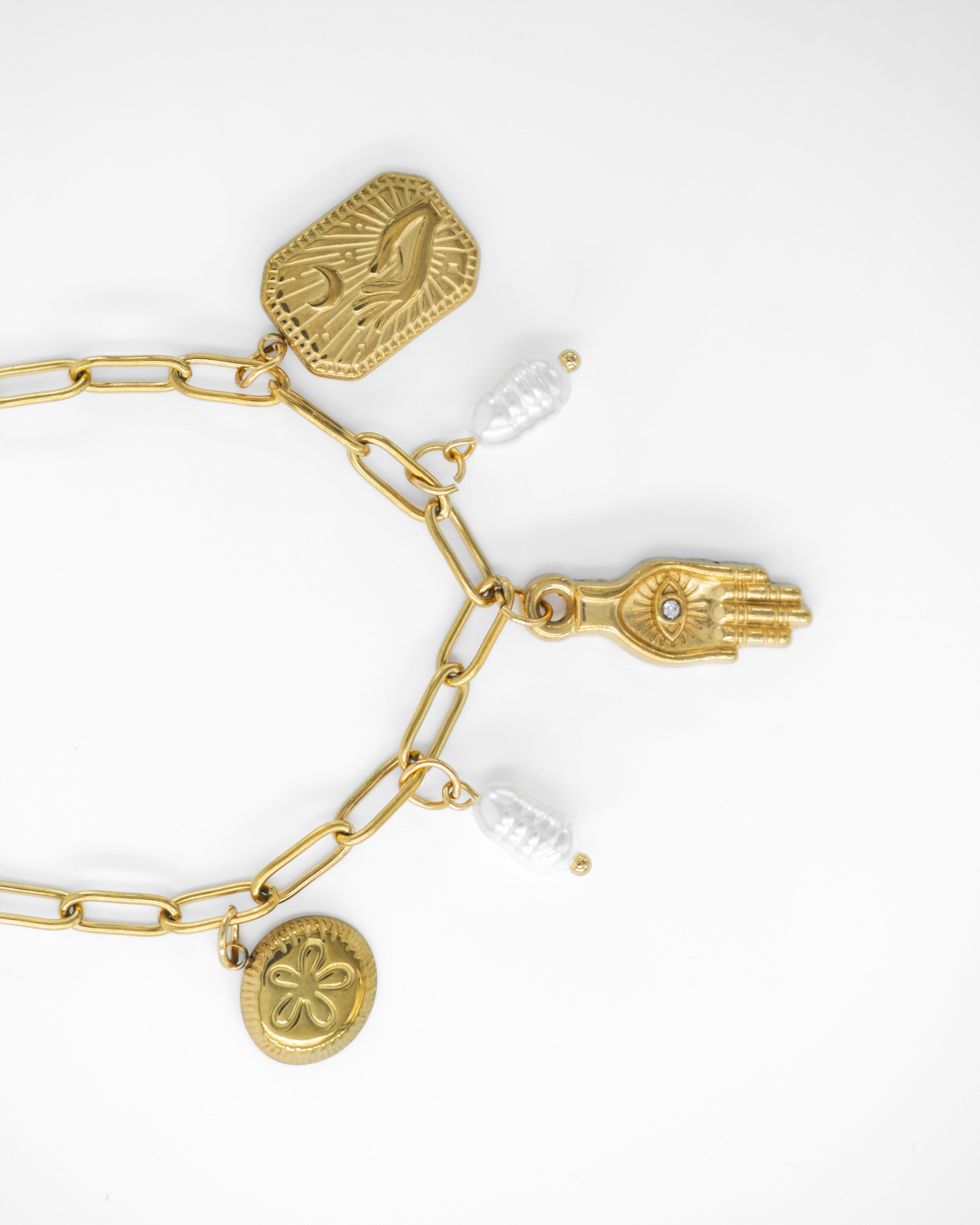 MANA CHARMLI ÇELİK BİLEKLİK