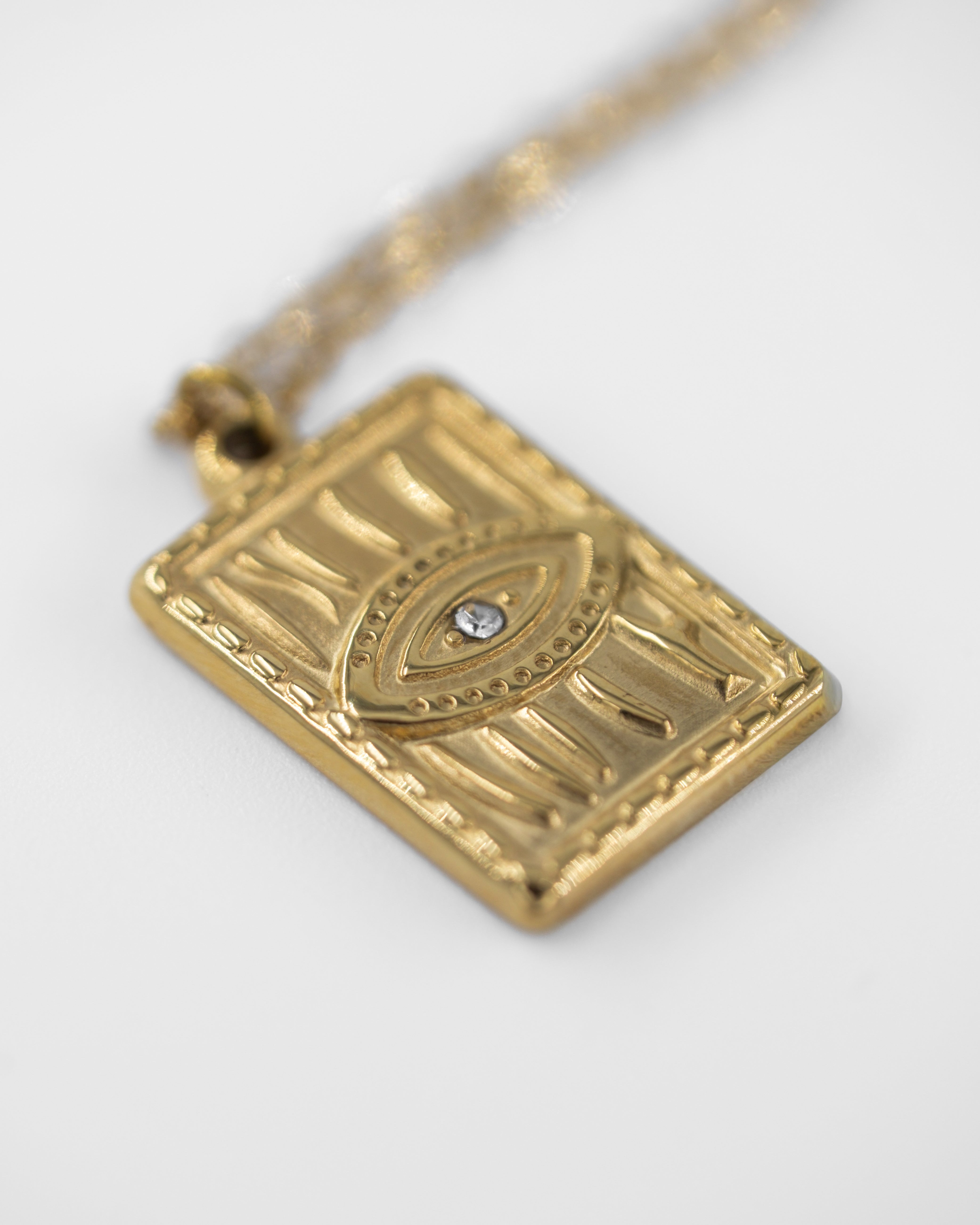 DAWNSEER ANTİK ÇELİK KOLYE