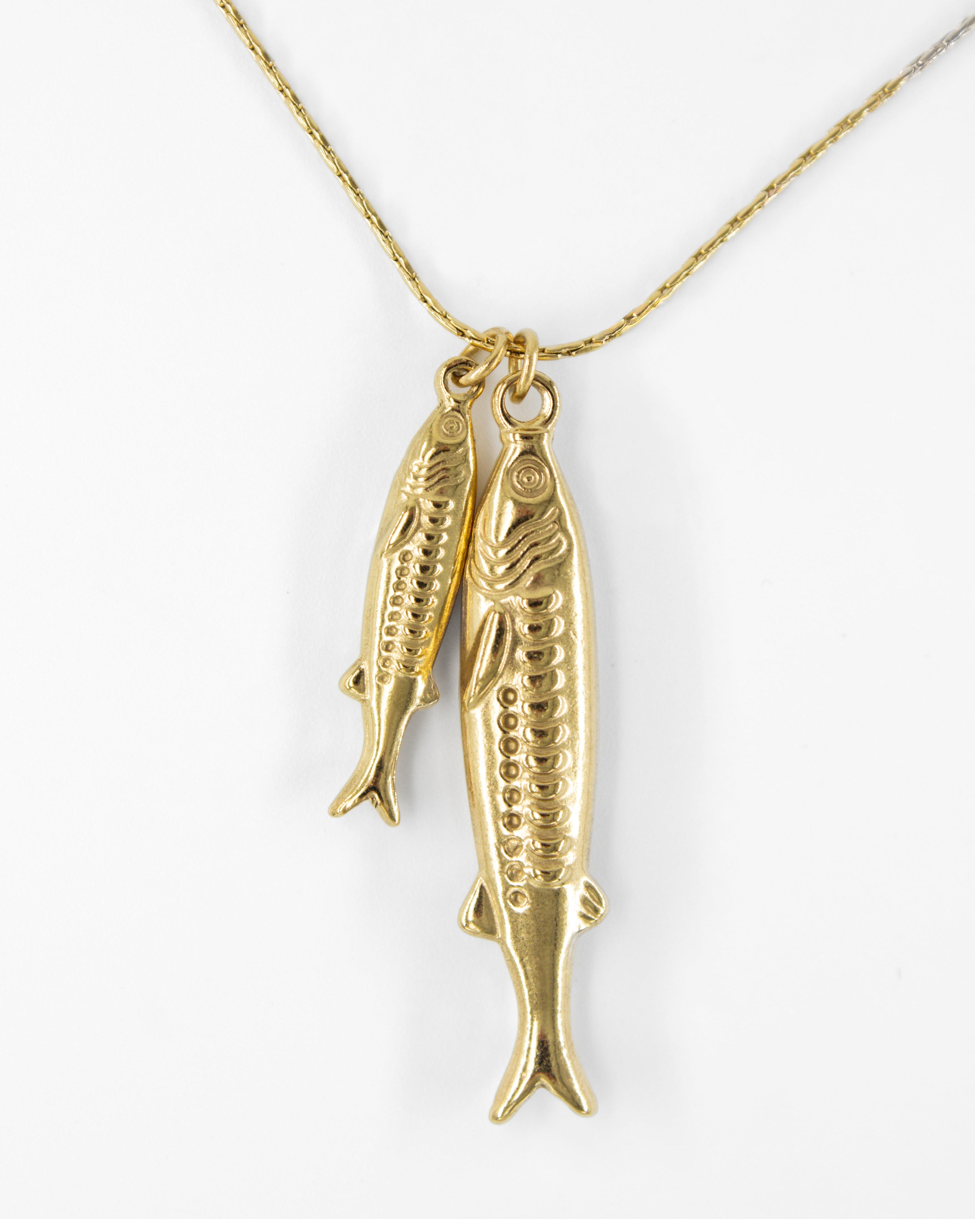 TWINORA ŞANS BALIKLI ÇELİK KOLYE