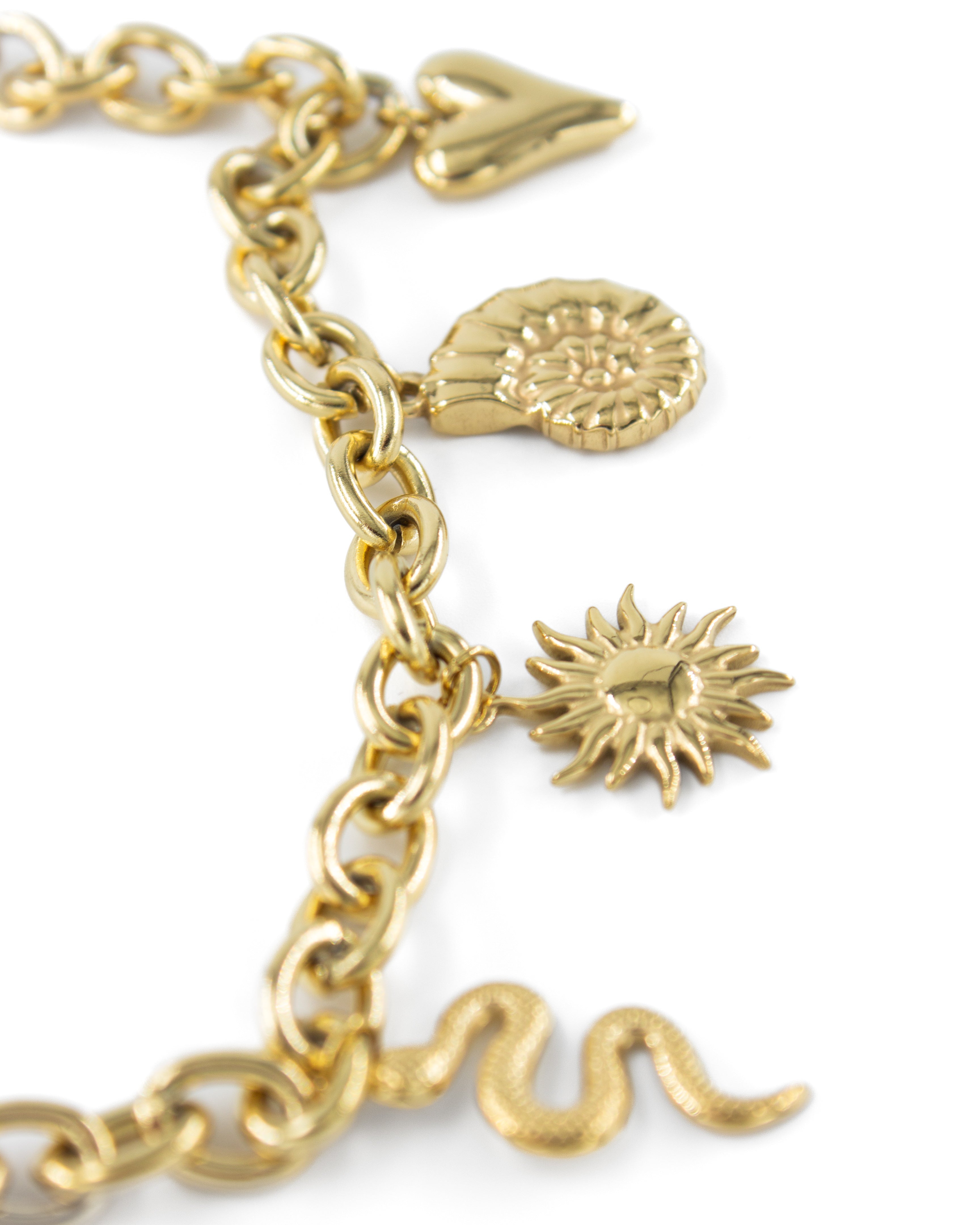 REVOLIA CHARMLI ÇELİK BİLEKLİK