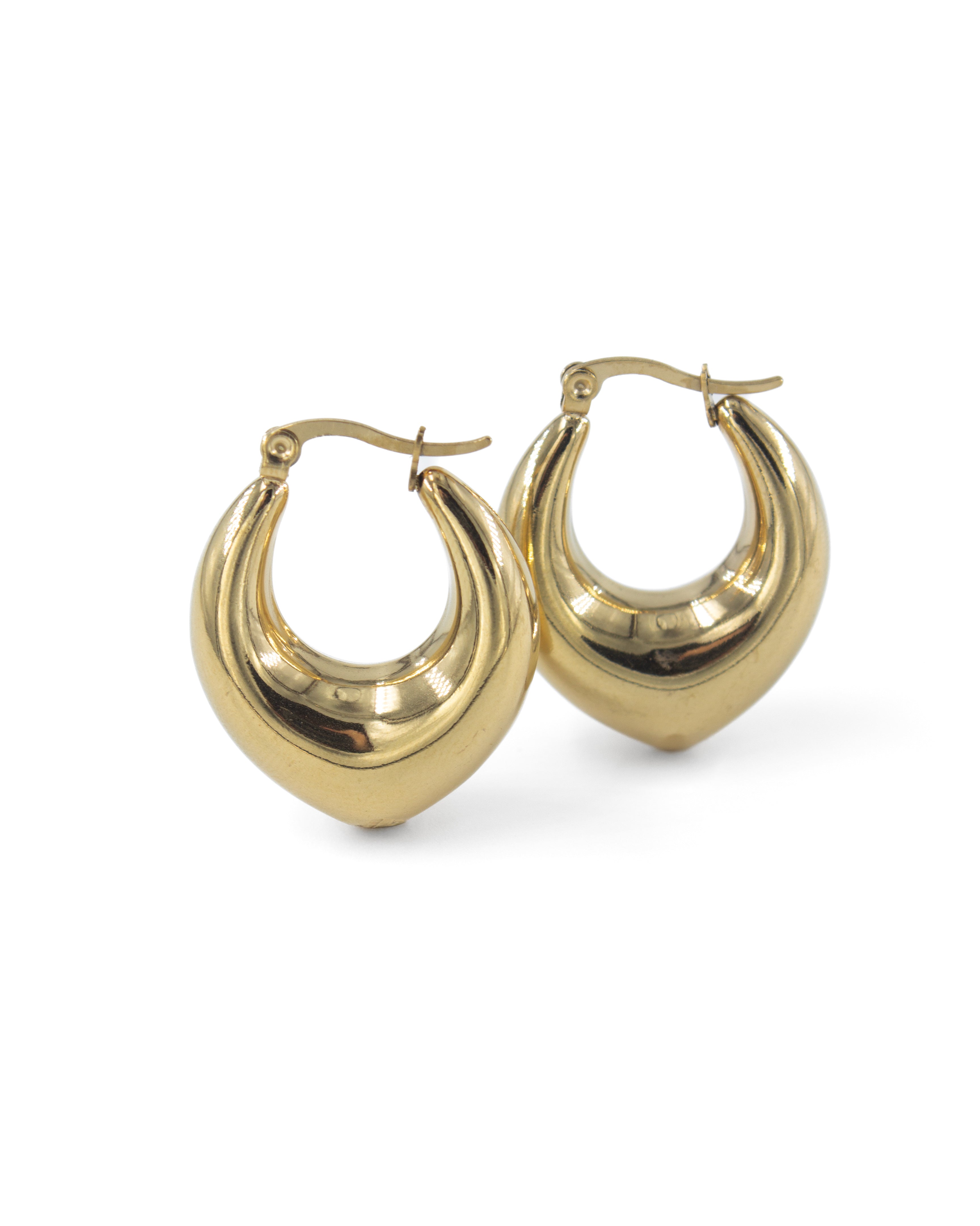 CONCAVUS ÇELİK HALKA KÜPE