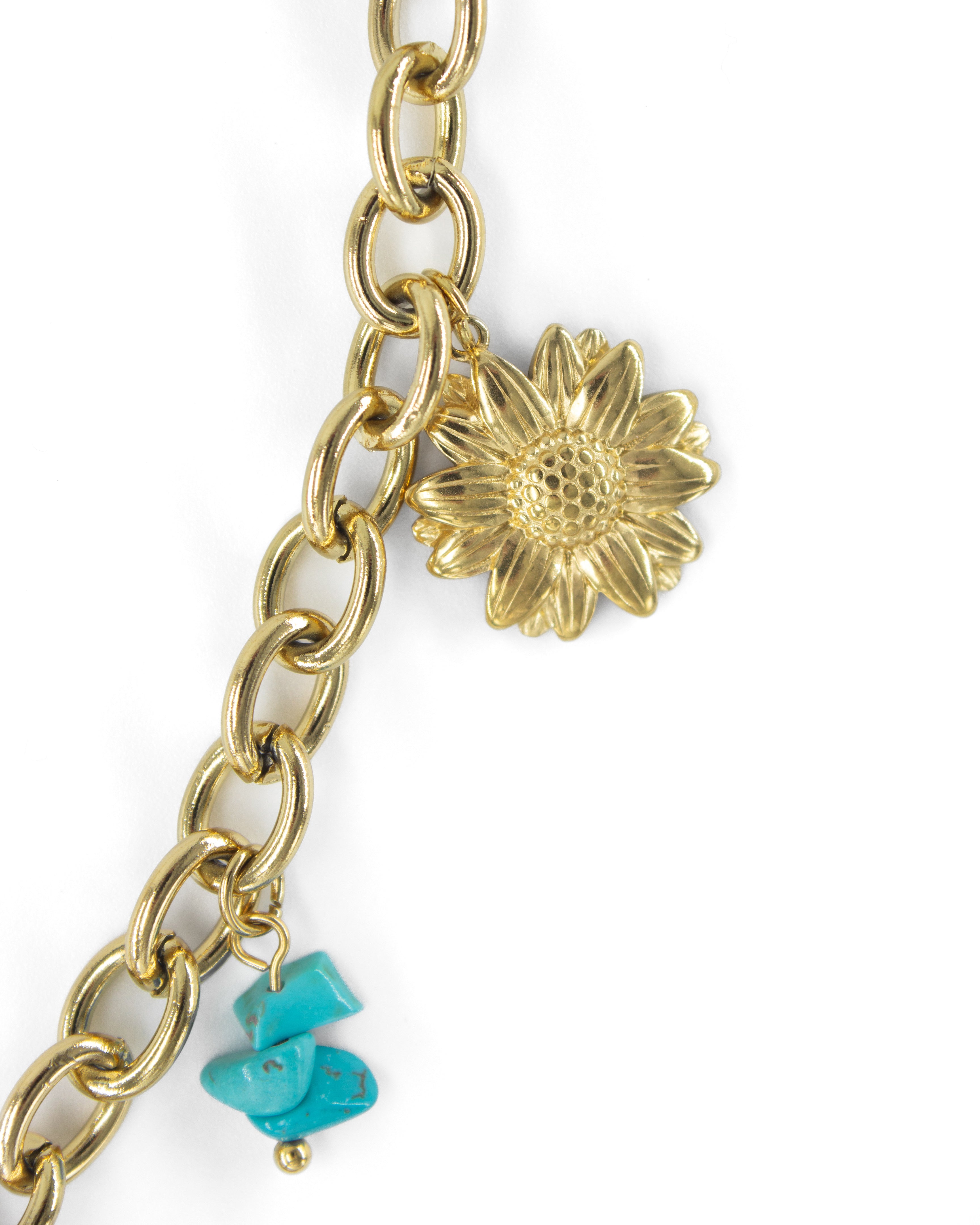 HARMONIA CHARMLI ÇELİK KOLYE