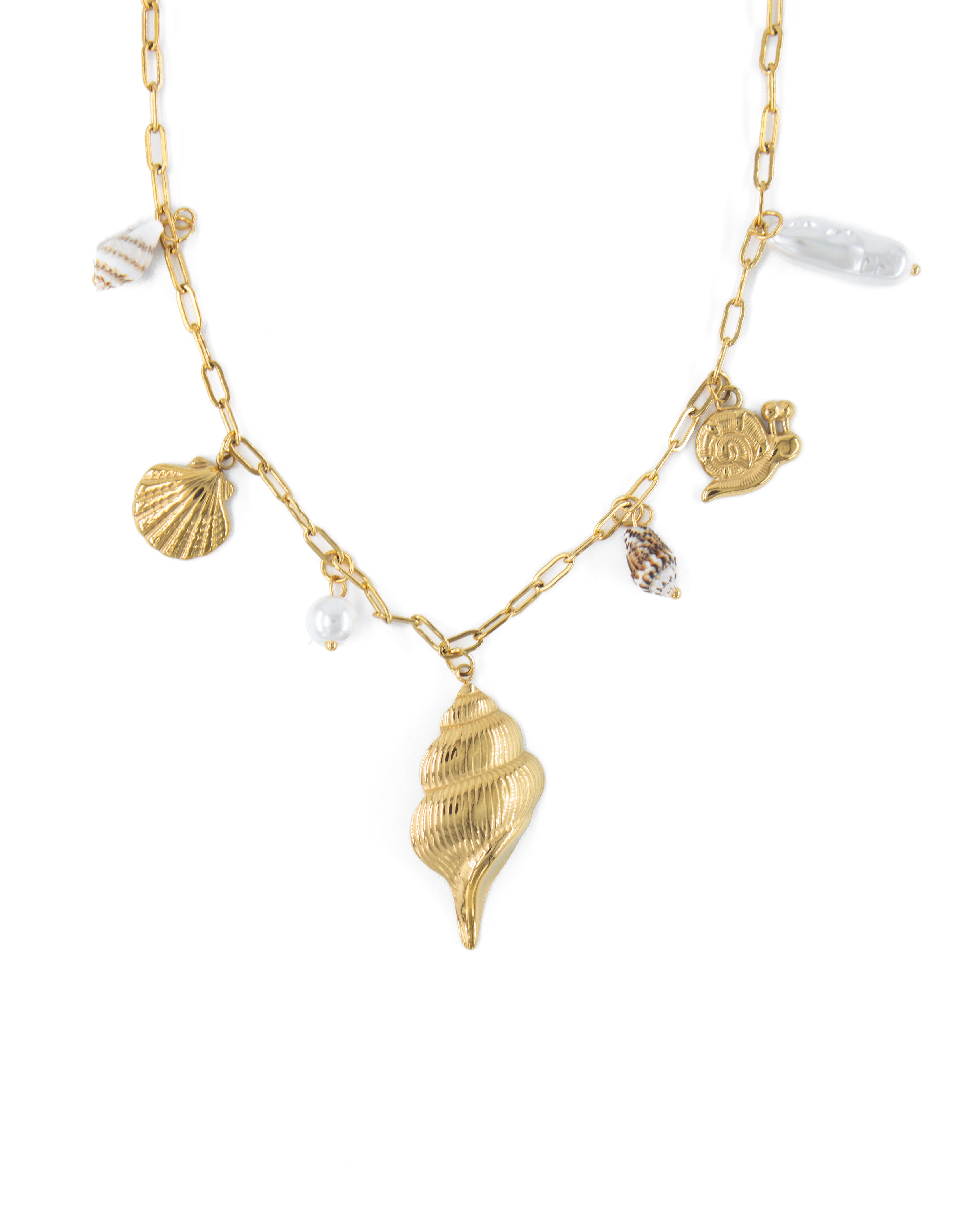 CLAMOR CHARMLI ÇELİK KOLYE