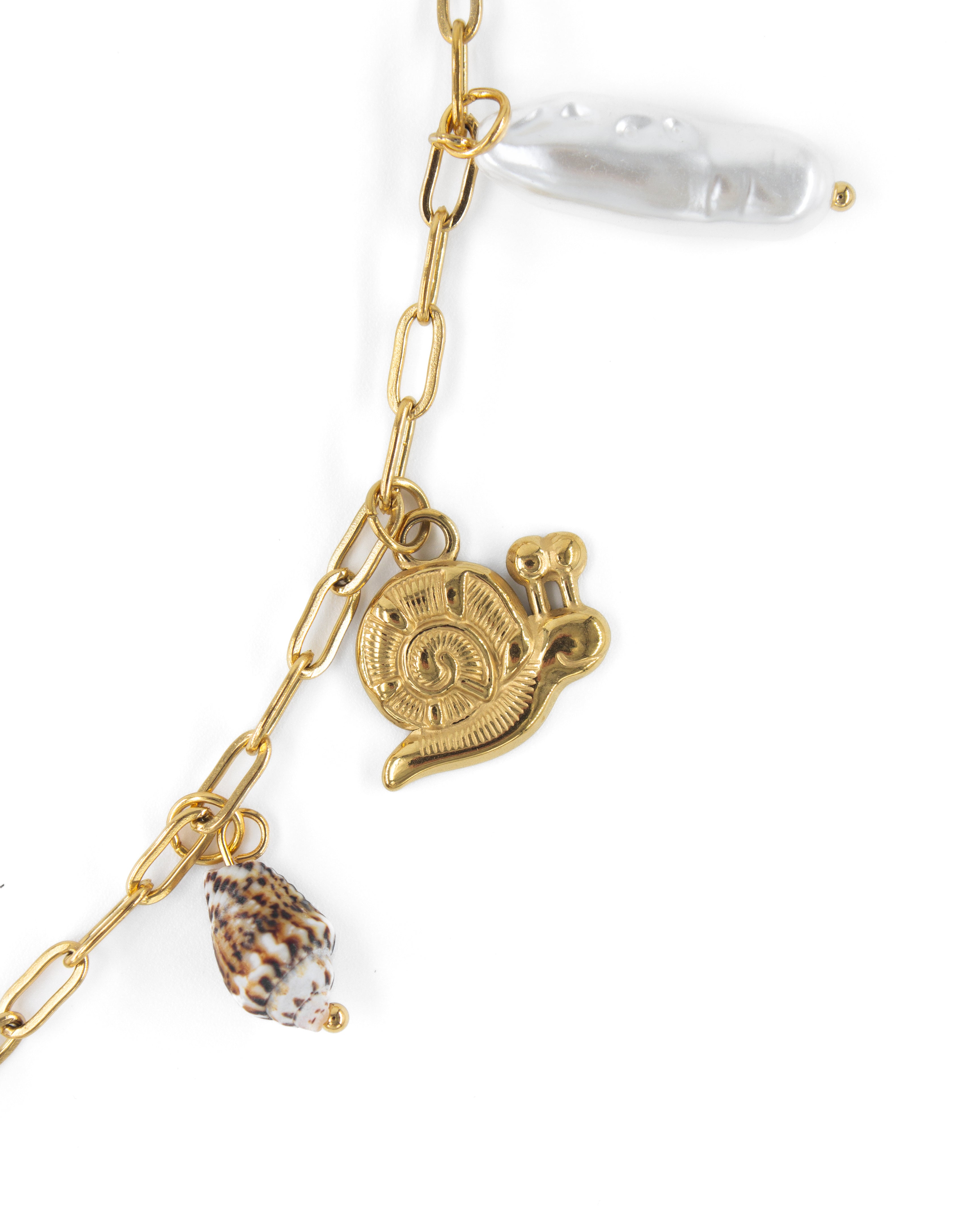 CLAMOR CHARMLI ÇELİK KOLYE