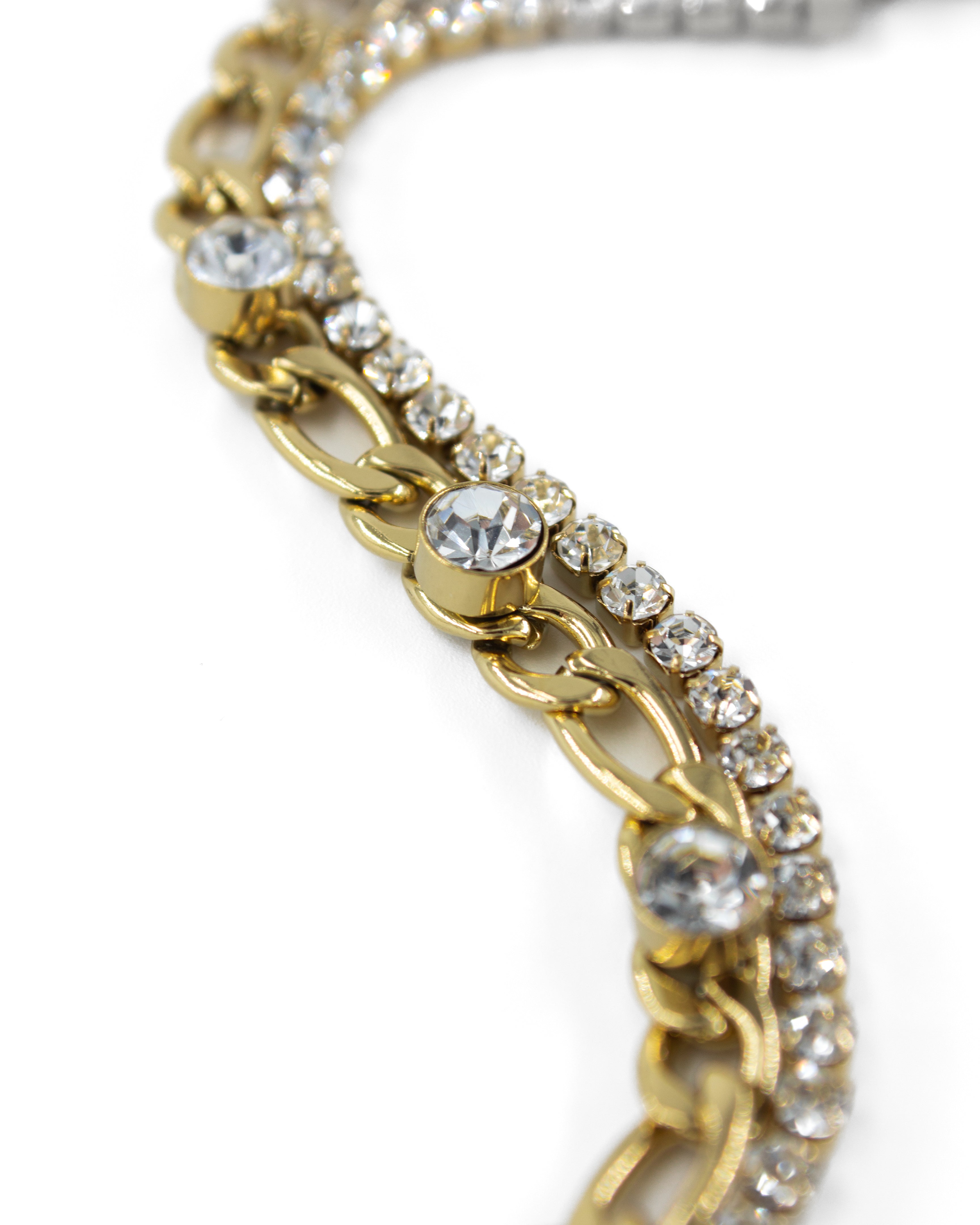 SPLENDOR 2'Lİ TAŞLI ÇELİK BİLEKLİK