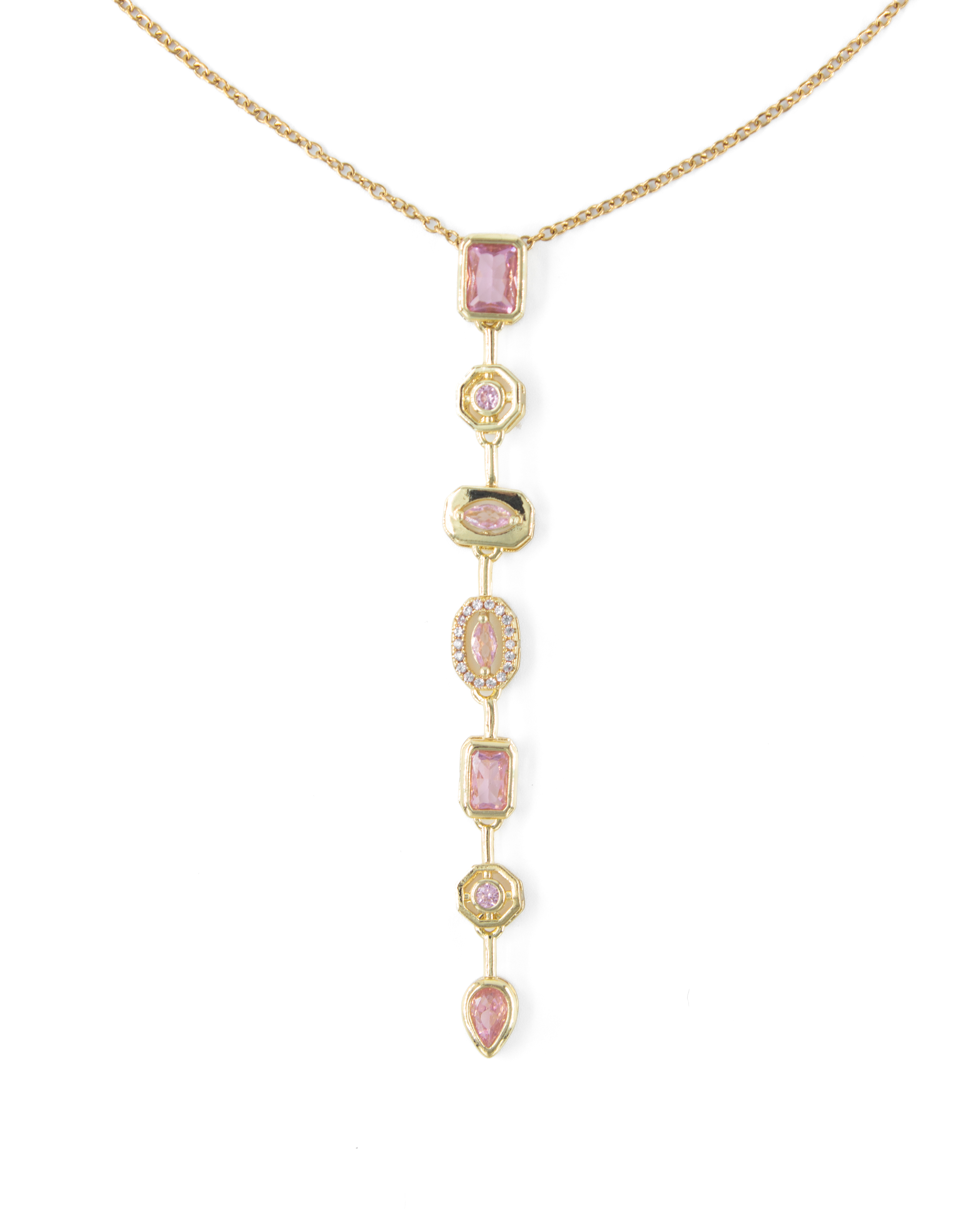 VARIETAS Y SERİSİ ÇELİK KOLYE