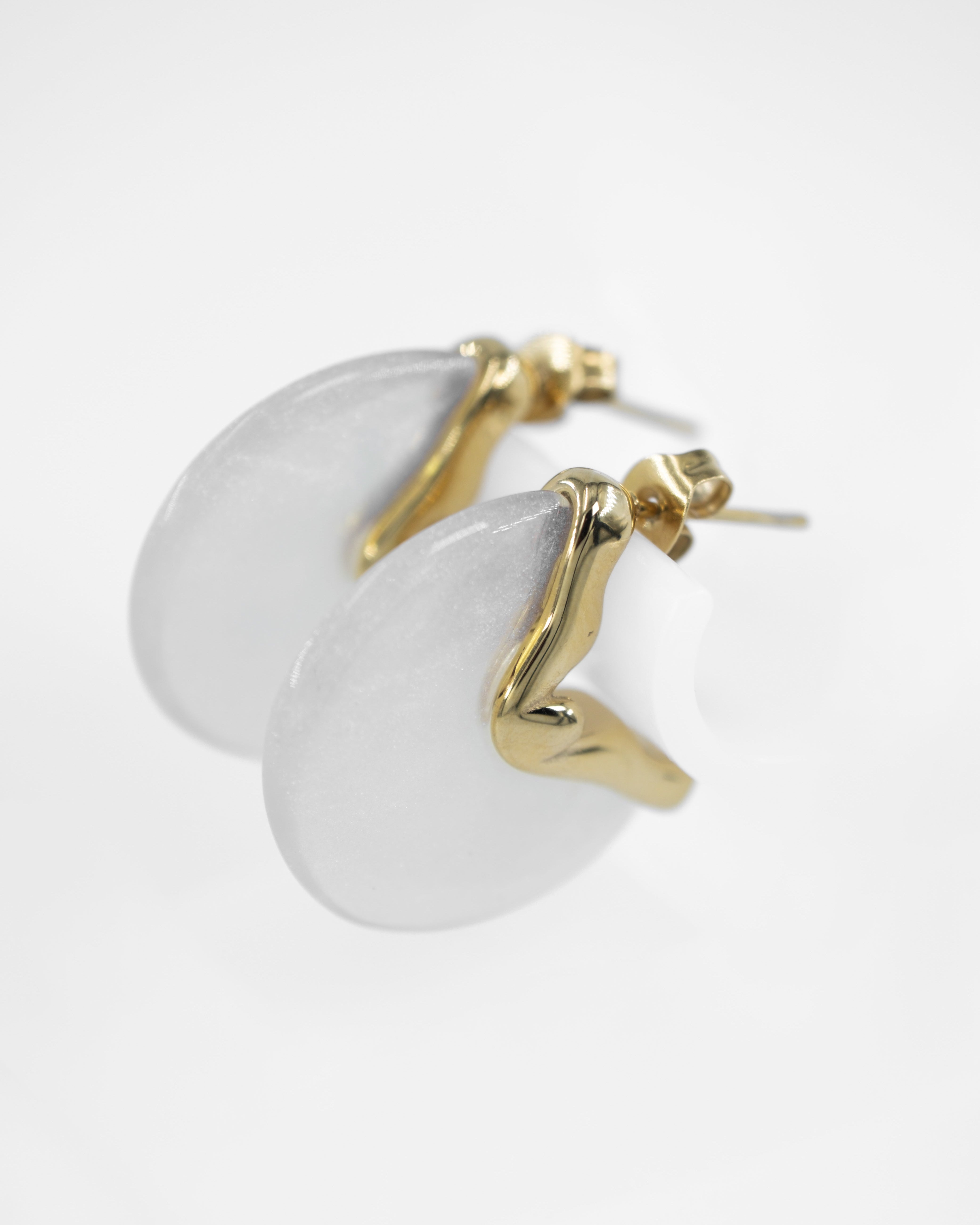 MARISEL SEDEFLİ ÇELİK KÜPE