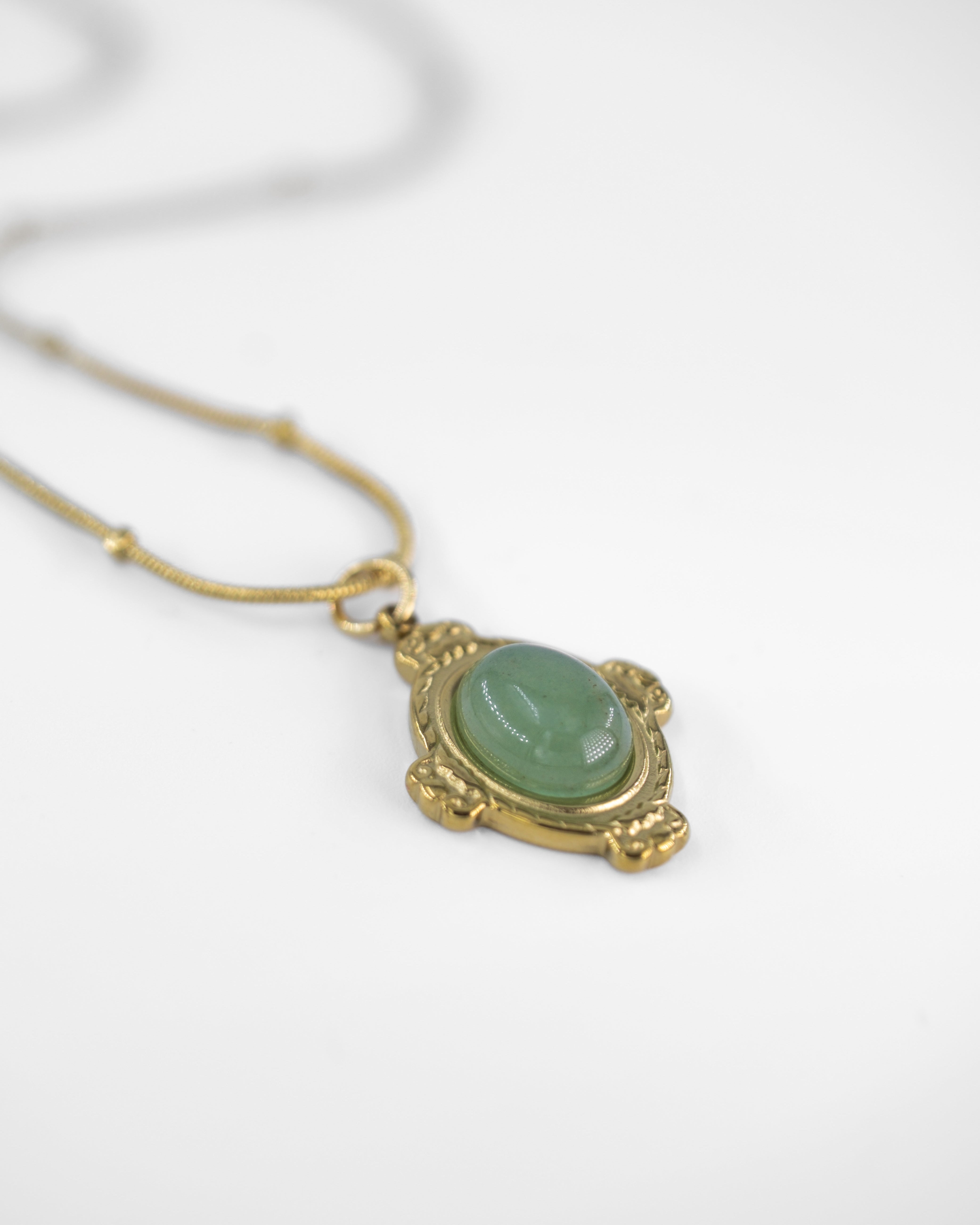 ELDORIA ANTİK ÇELİK KOLYE