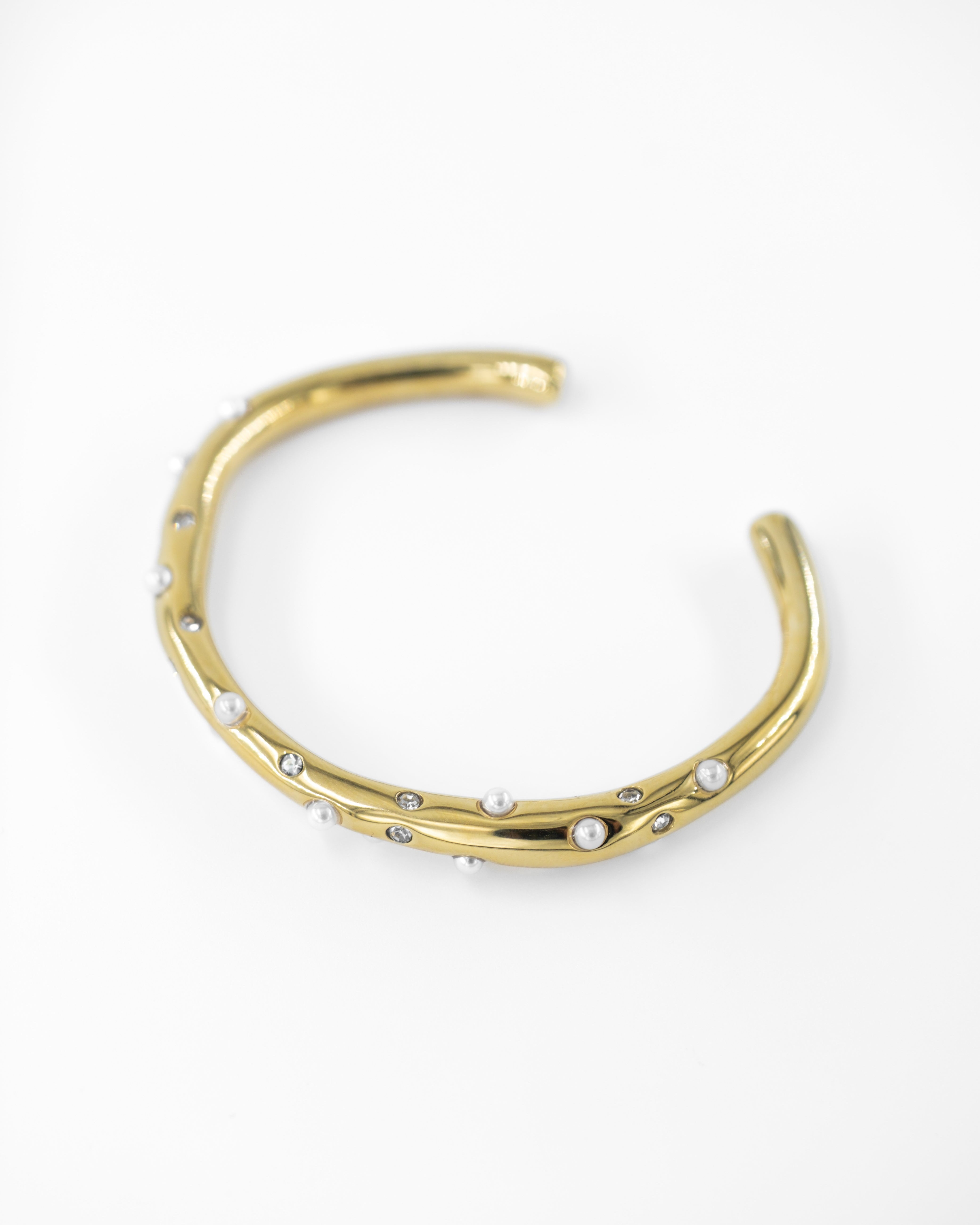 CONSTELLATION İNCİLİ AYARLANABİLİR ÇELİK BİLEKLİK