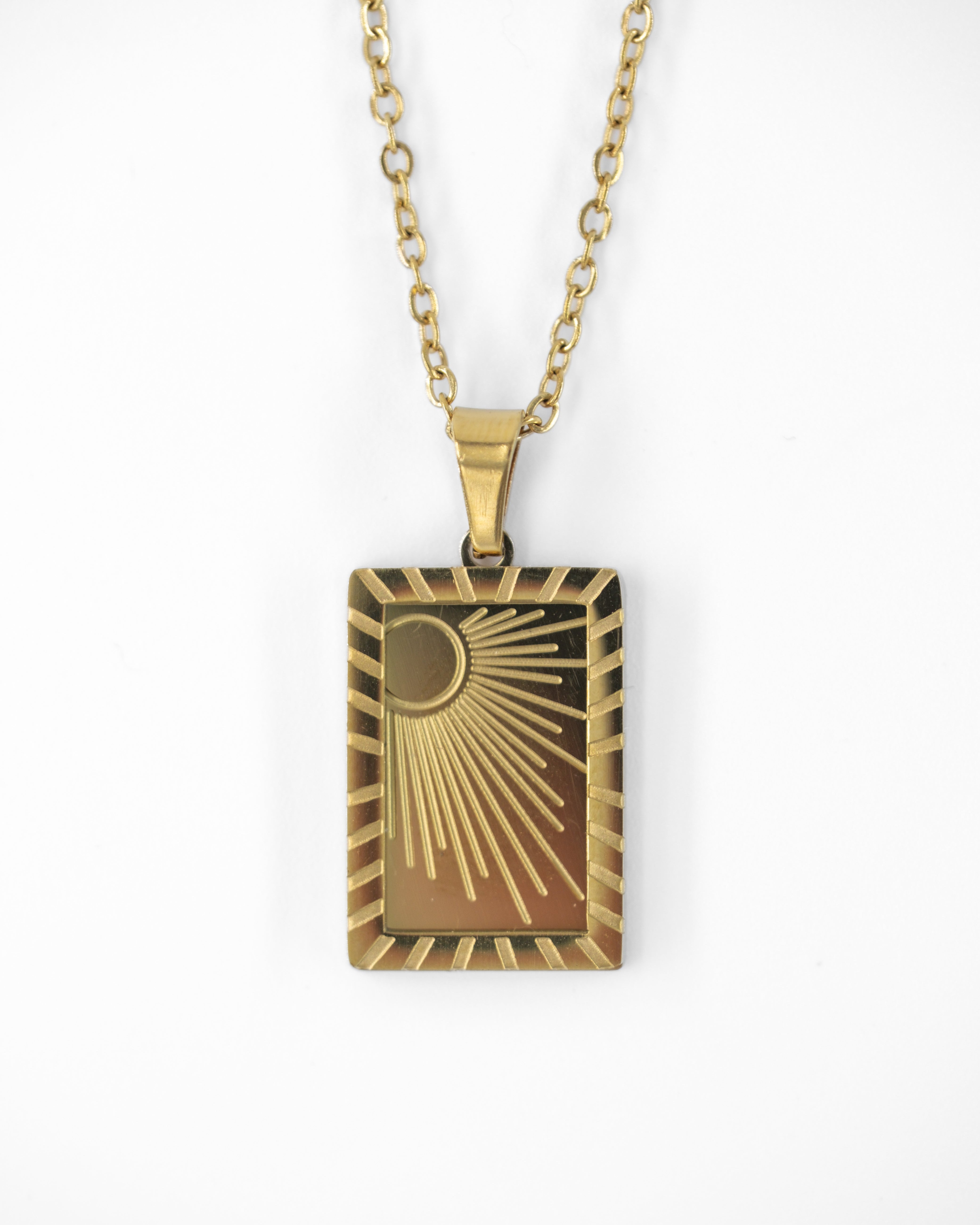 RECTA LUX ÇELİK KOLYE