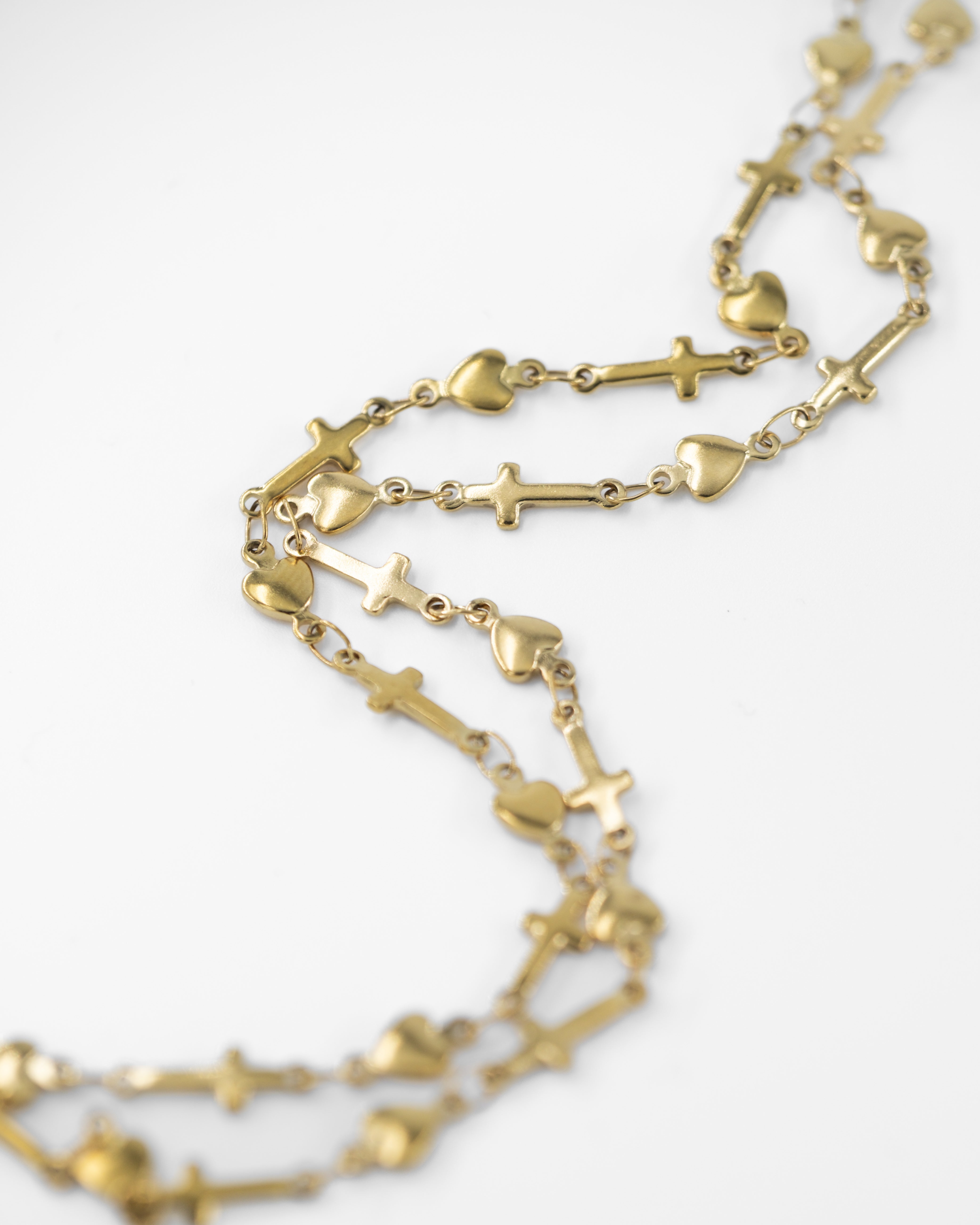 DIVINA AMOR ÇELİK KOLYE