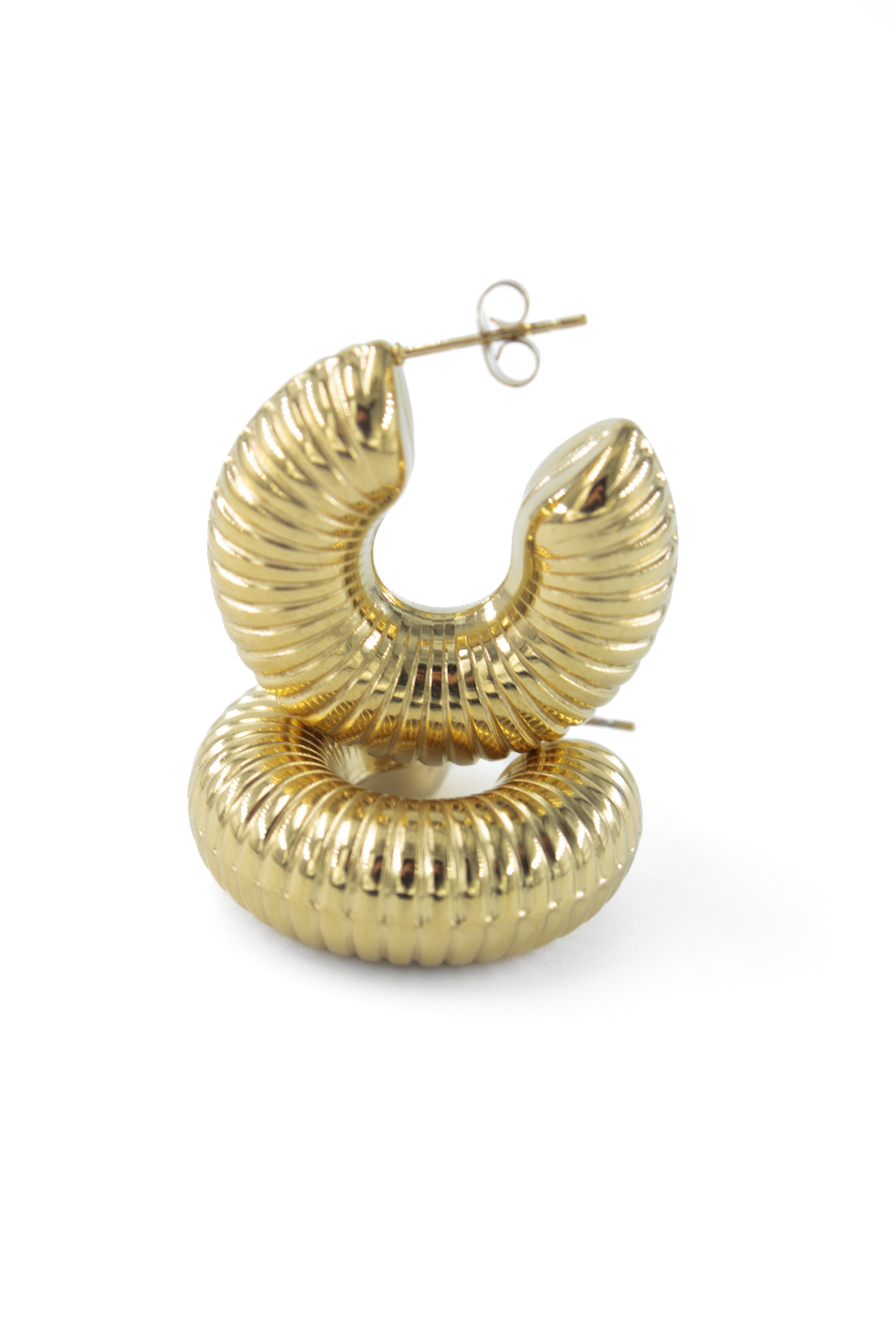 WHIRL BURMA ÇELİK KÜPE