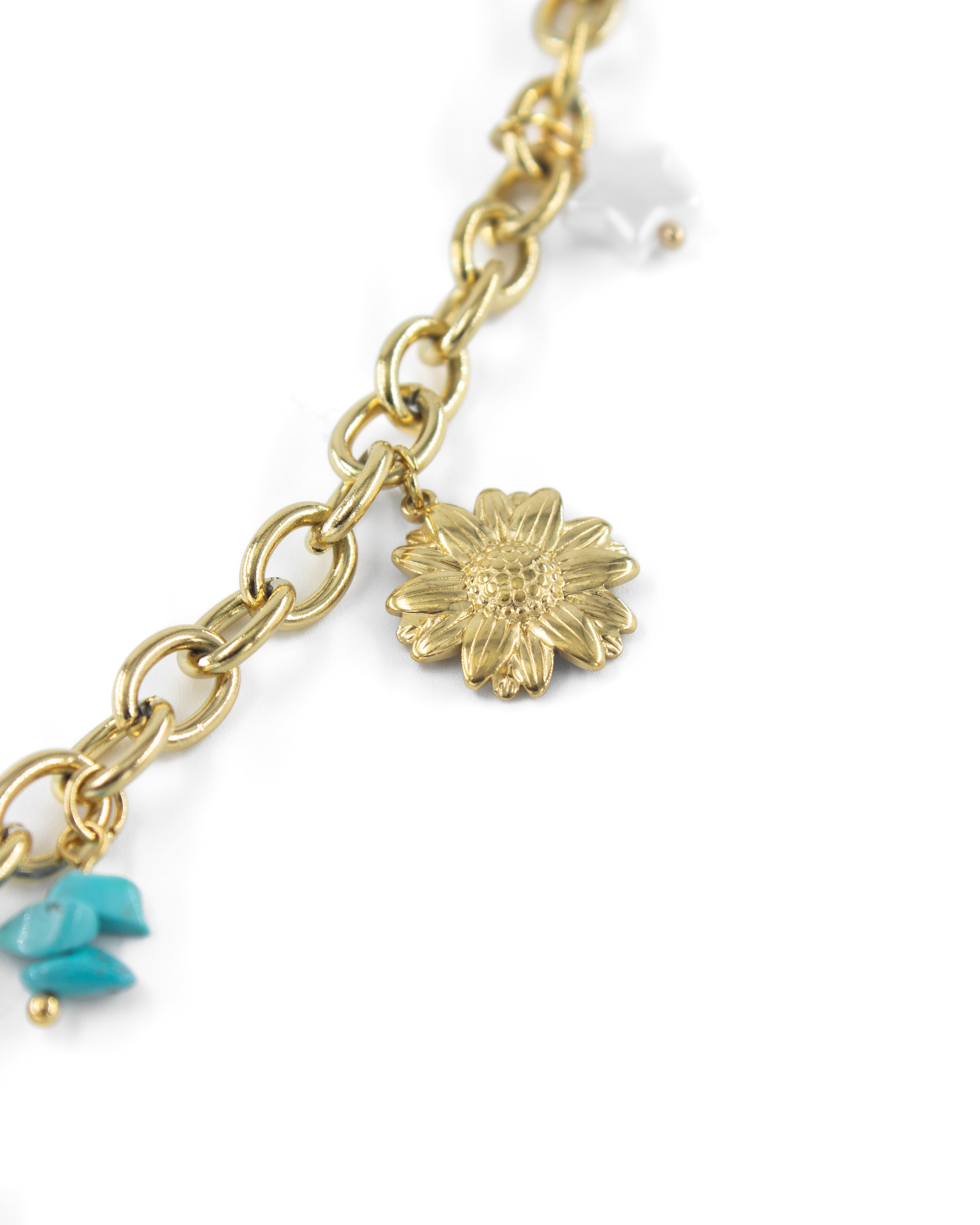 HARMONIA CHARMLI ÇELİK KOLYE