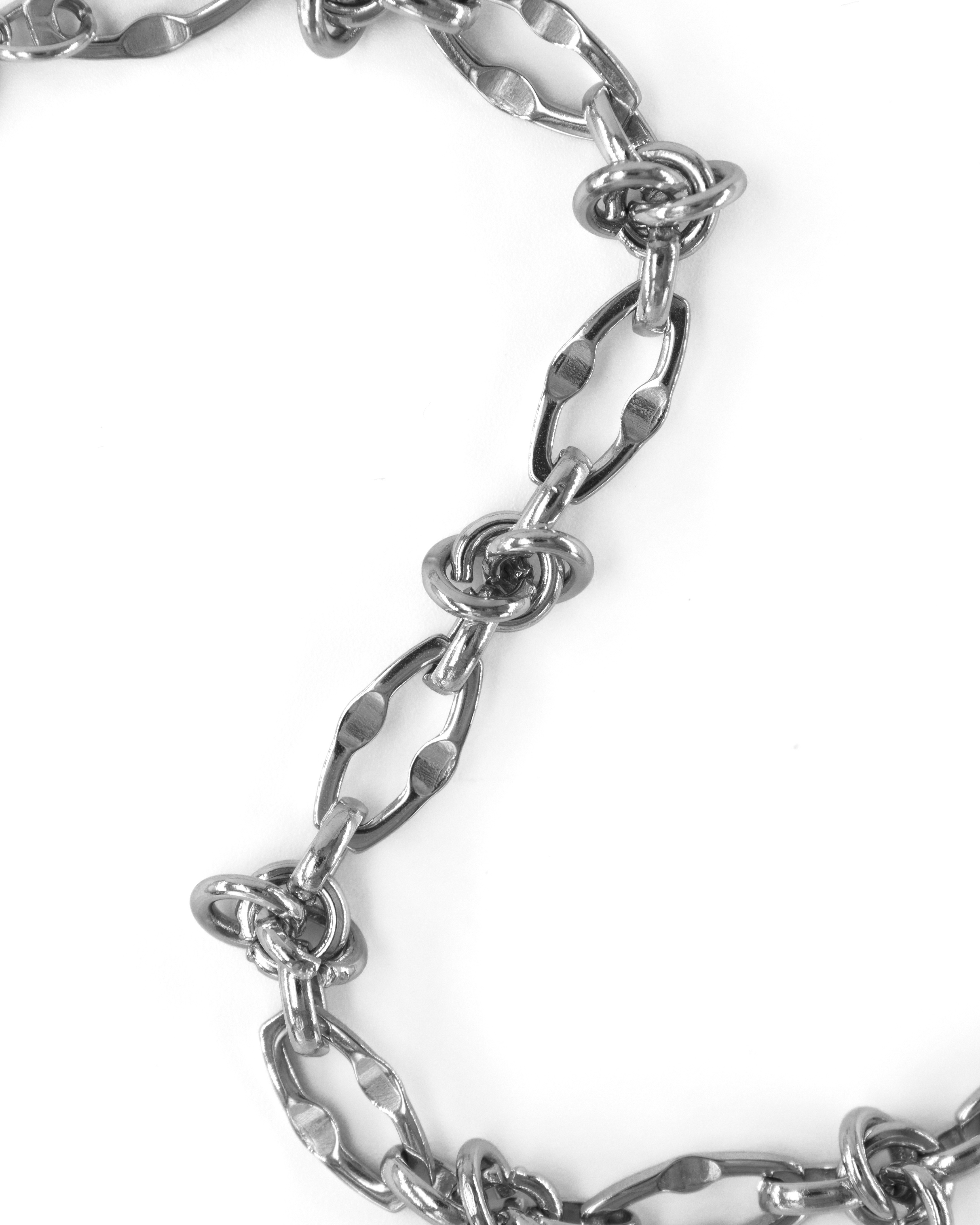 NODUS SILVER DÜĞÜMLÜ ÇELİK BİLEKLİK