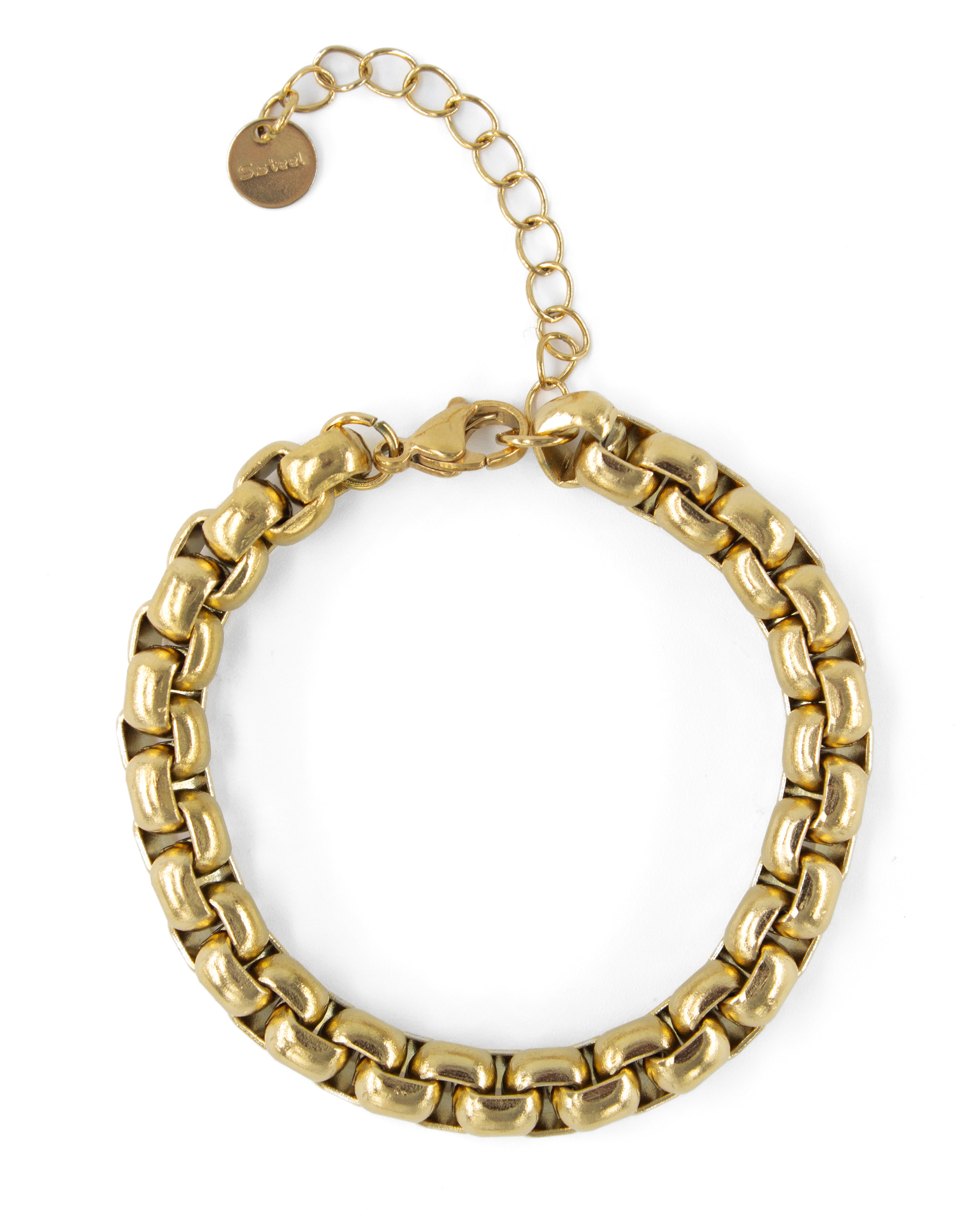 TESSERA DOLGUN ÇELİK BİLEKLİK