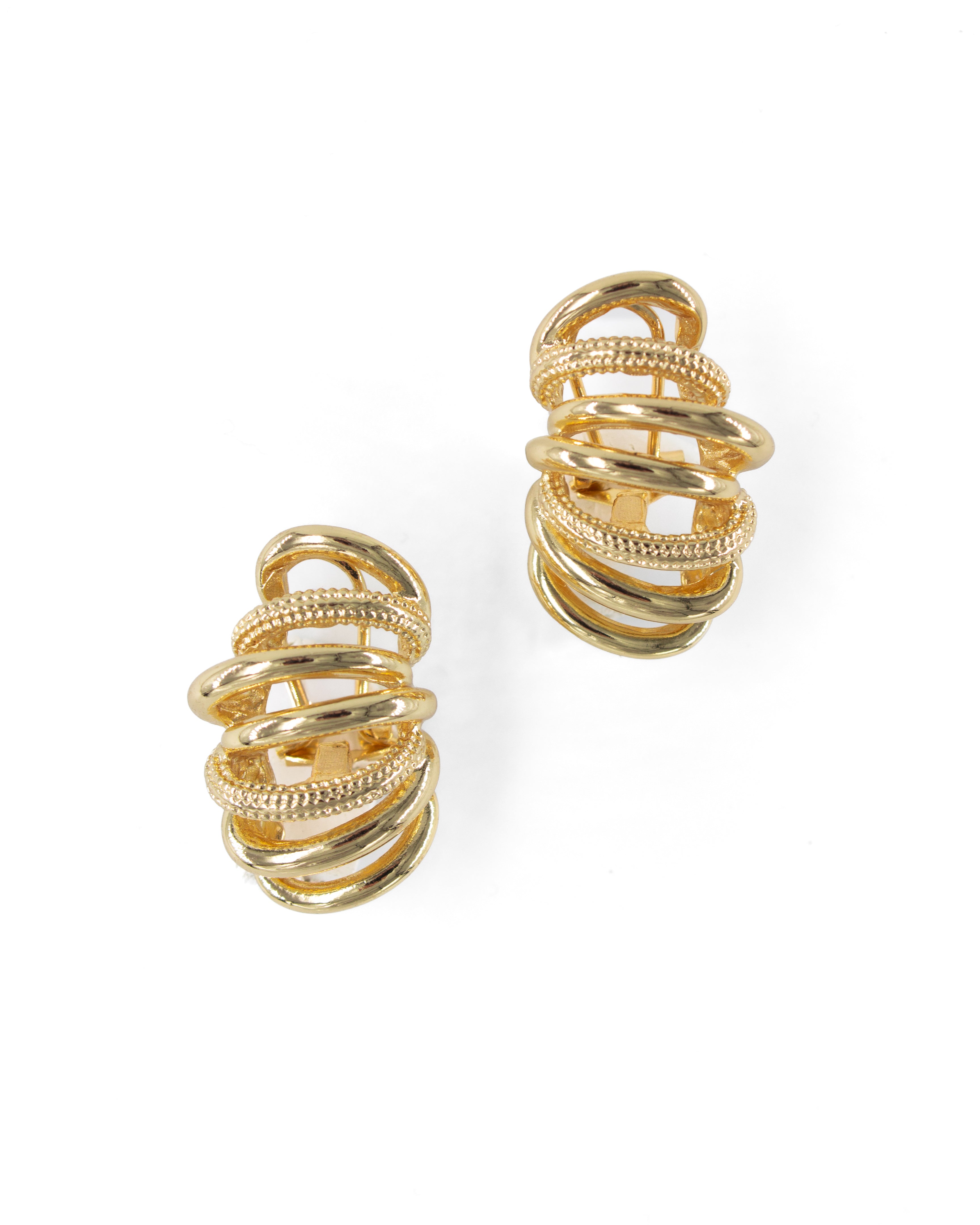 TEXTUS KATMANLI ÇELİK KÜPE